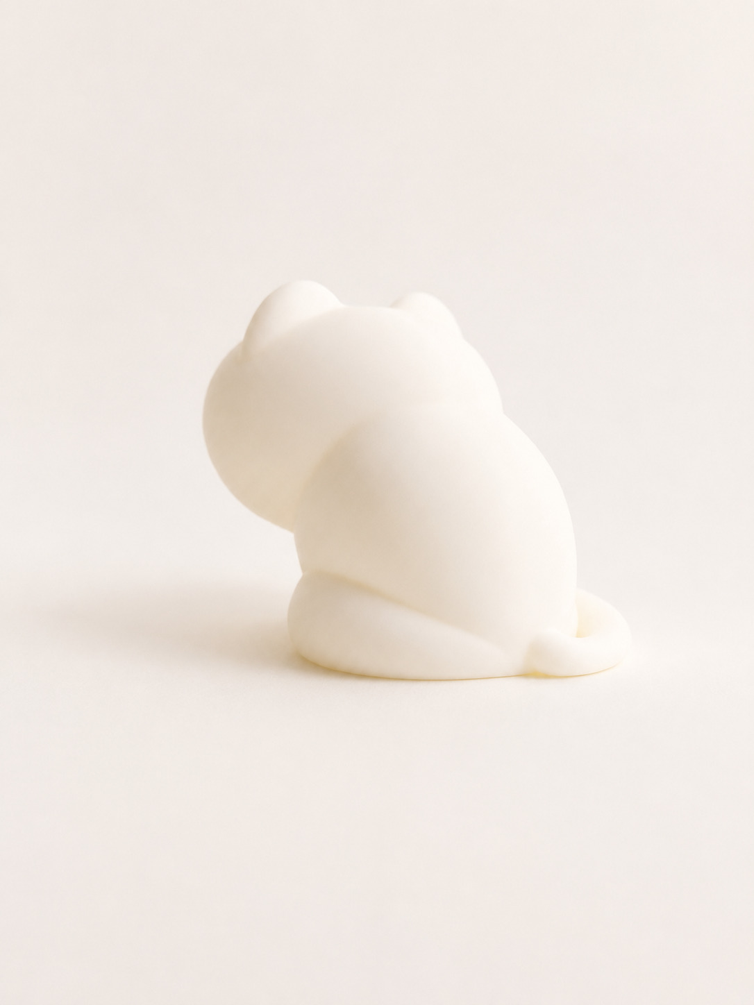 Chat décoratif - Blanc