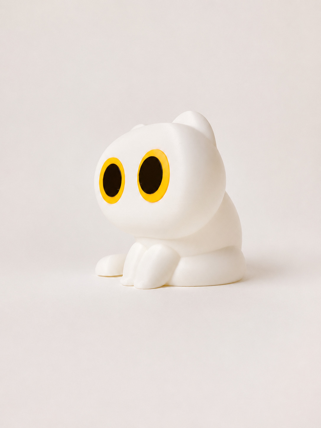 Chat décoratif - Blanc