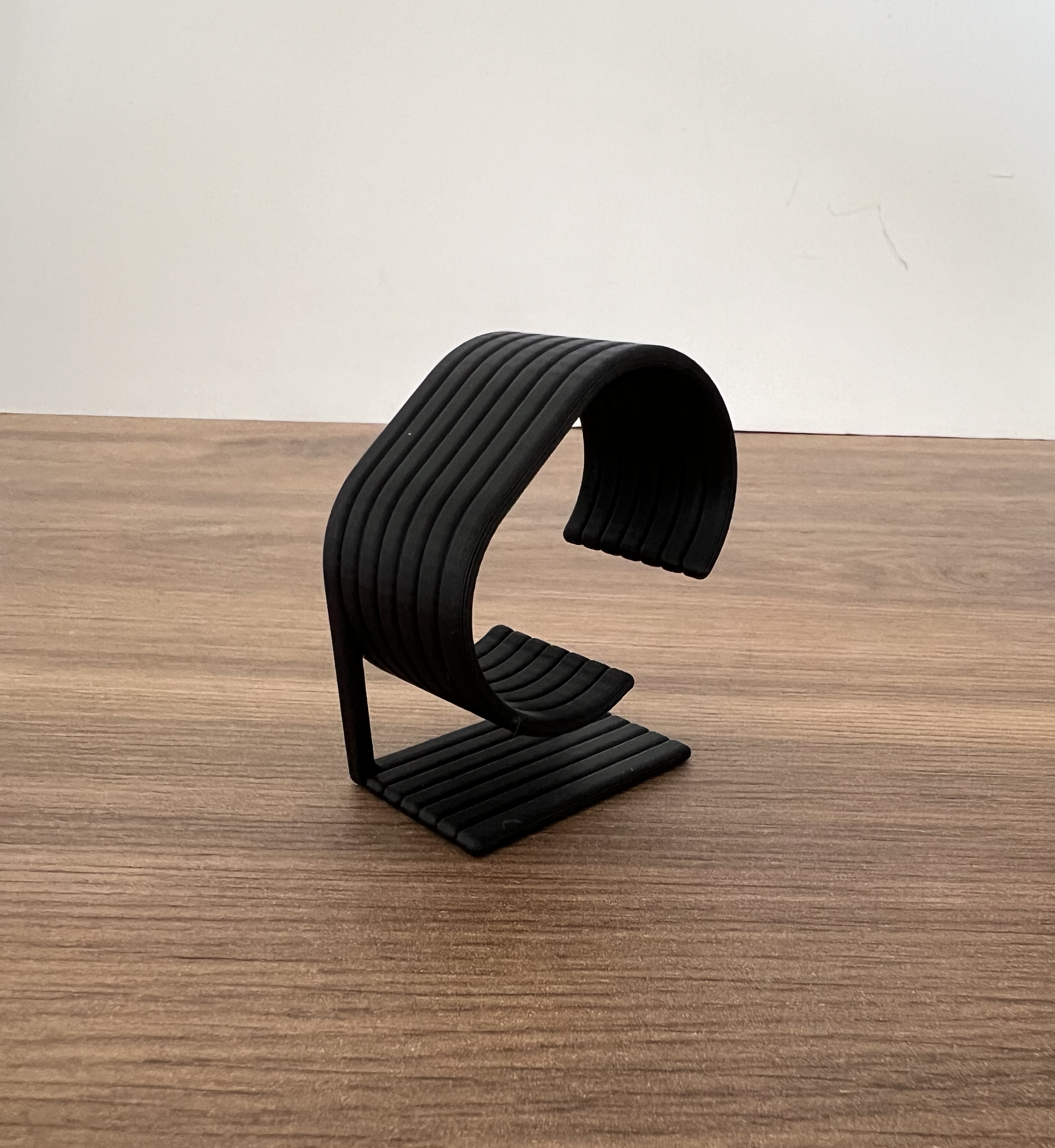 Support de Montre Compact - Noir